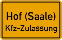 Zulassungstelle Hof (Saale)
